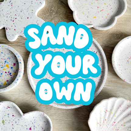 Sand your own mystery box