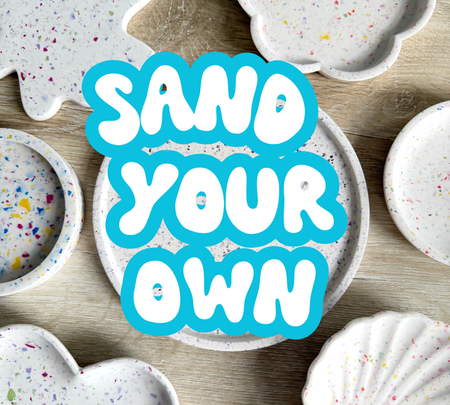 Sand your own mystery box