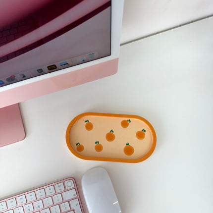 Orange Jewellery Tray