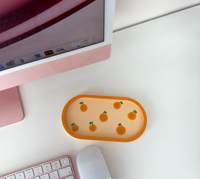 Orange Jewellery Tray