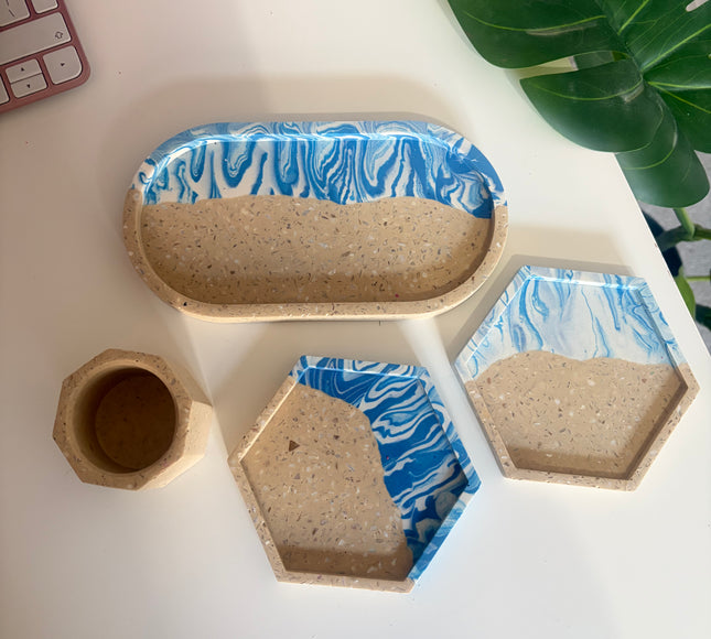4 Piece Set - Beach Theme