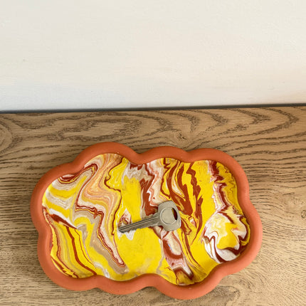Omorfa Tray - Autumn Marble