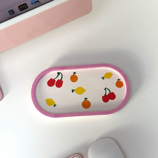 Fruit salad tray 🍋🍊🍒
