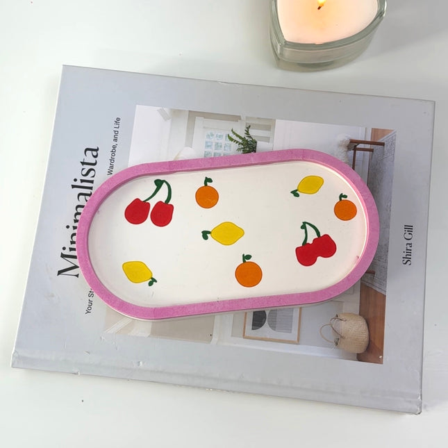 Fruit salad tray 🍋🍊🍒