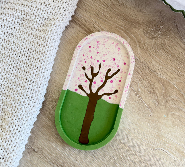 Cherry Blossom Jewellery Tray