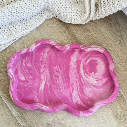 Omorfa Tray - Pink Marble