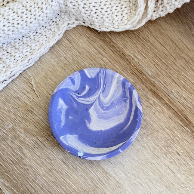 Trinket Bowl - Lilac Marble