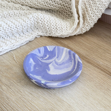 Trinket Bowl - Lilac Marble