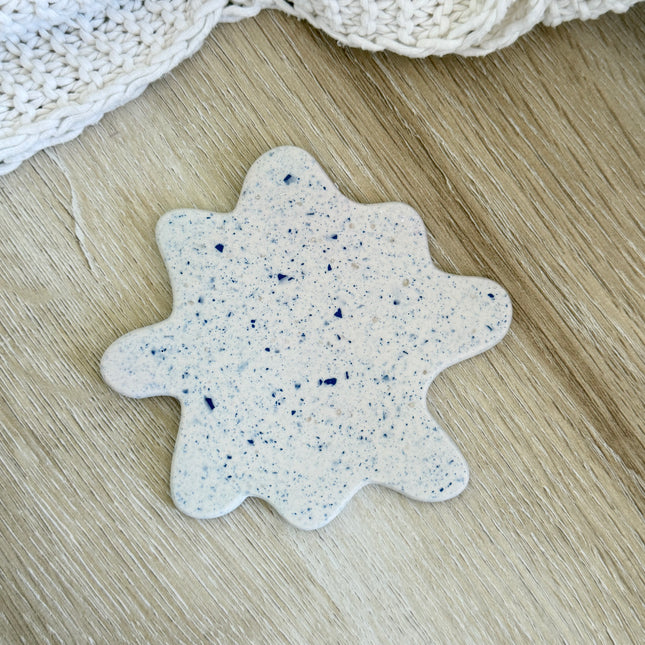 Splodge Coaster - Blue Terrazzo