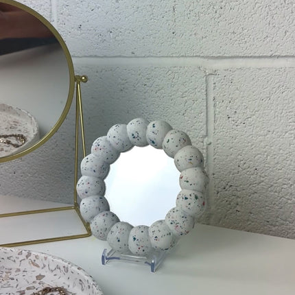 NEW Bubble Mirror - Terrazzo