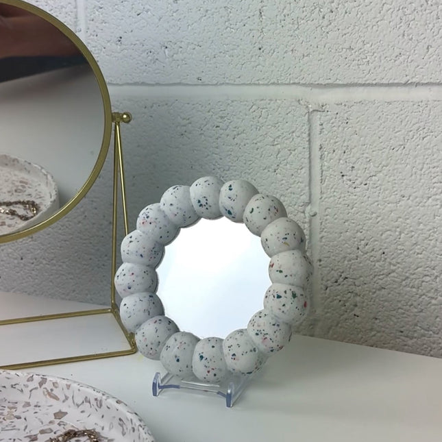 NEW Bubble Mirror - Terrazzo