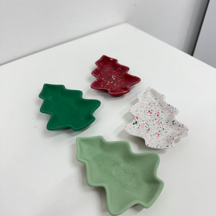 Christmas Tree Trinket Dish
