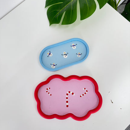 Snowman Jewellery Tray