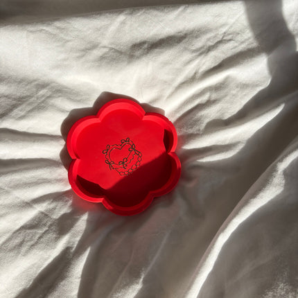 Flower Trinket Dish - Bow Cake