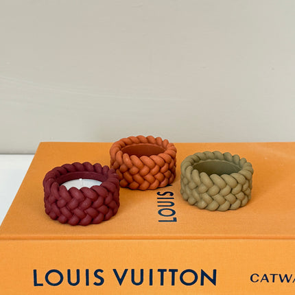 Set of 3 Autumn Rope Tealight Holders