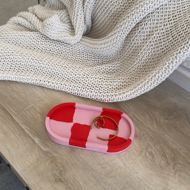Checkerboard Jewellery Tray