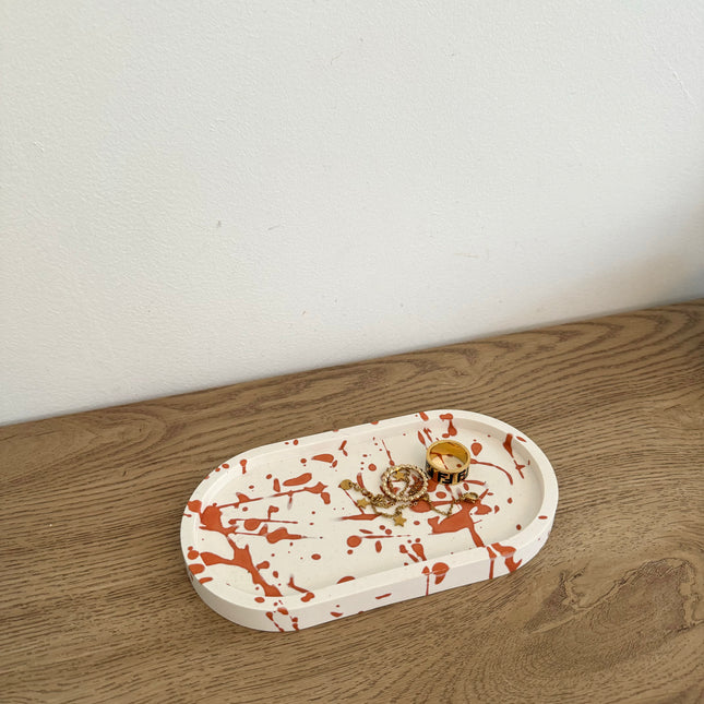 Jewellery Tray - Autumn Splatter