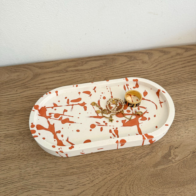 Jewellery Tray - Autumn Splatter