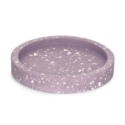 Trinket Dish - Lilac & White