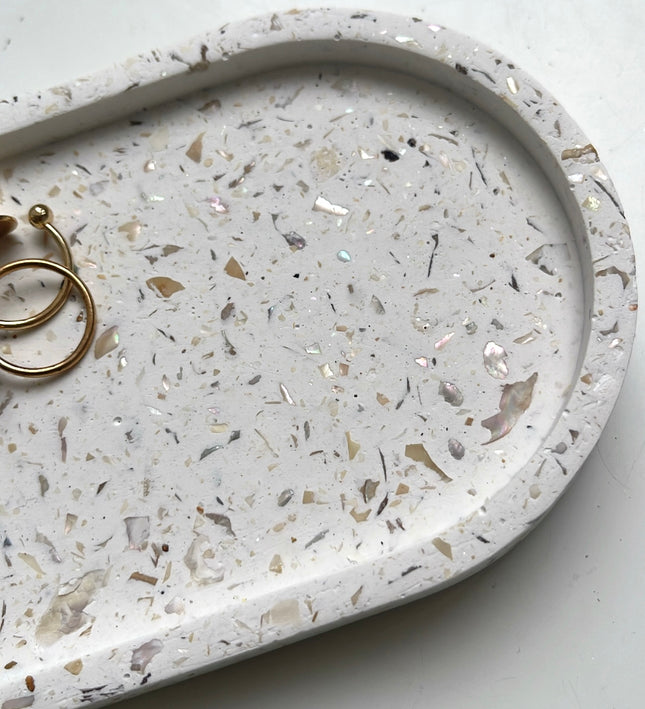 Jewellery Tray - Crushed Shell