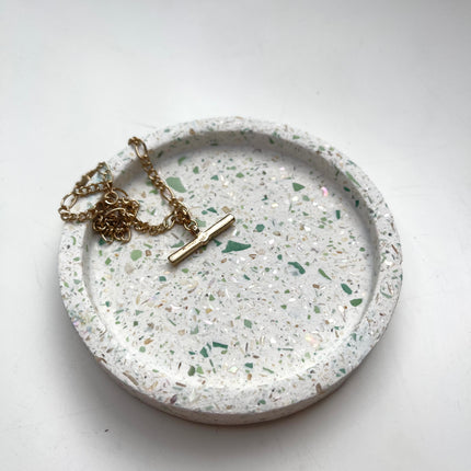 Trinket Dish - Sage x Mother of Pearl